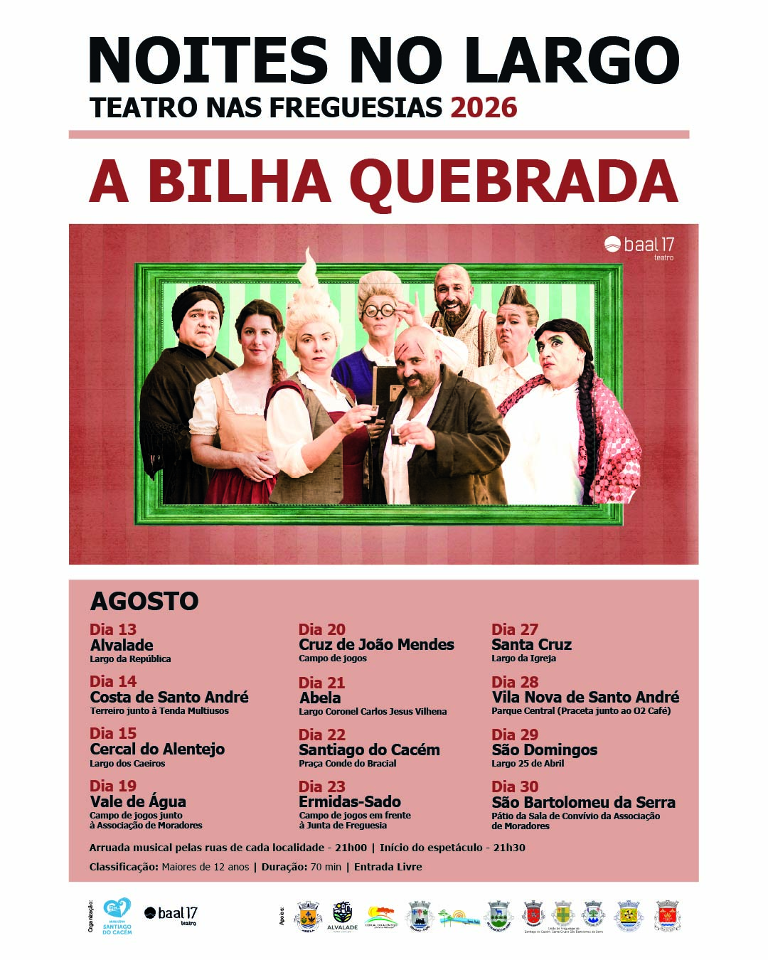 Teatro – Noites no Largo – A Bilha Quebrada — event image